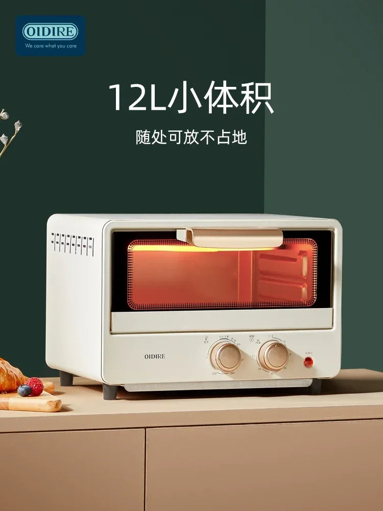 Microwave Ovens220V German OIDIRE Electric Oven New Home Small Baking EggTart Multifunctional Mini Small Capacity Oven Microwave