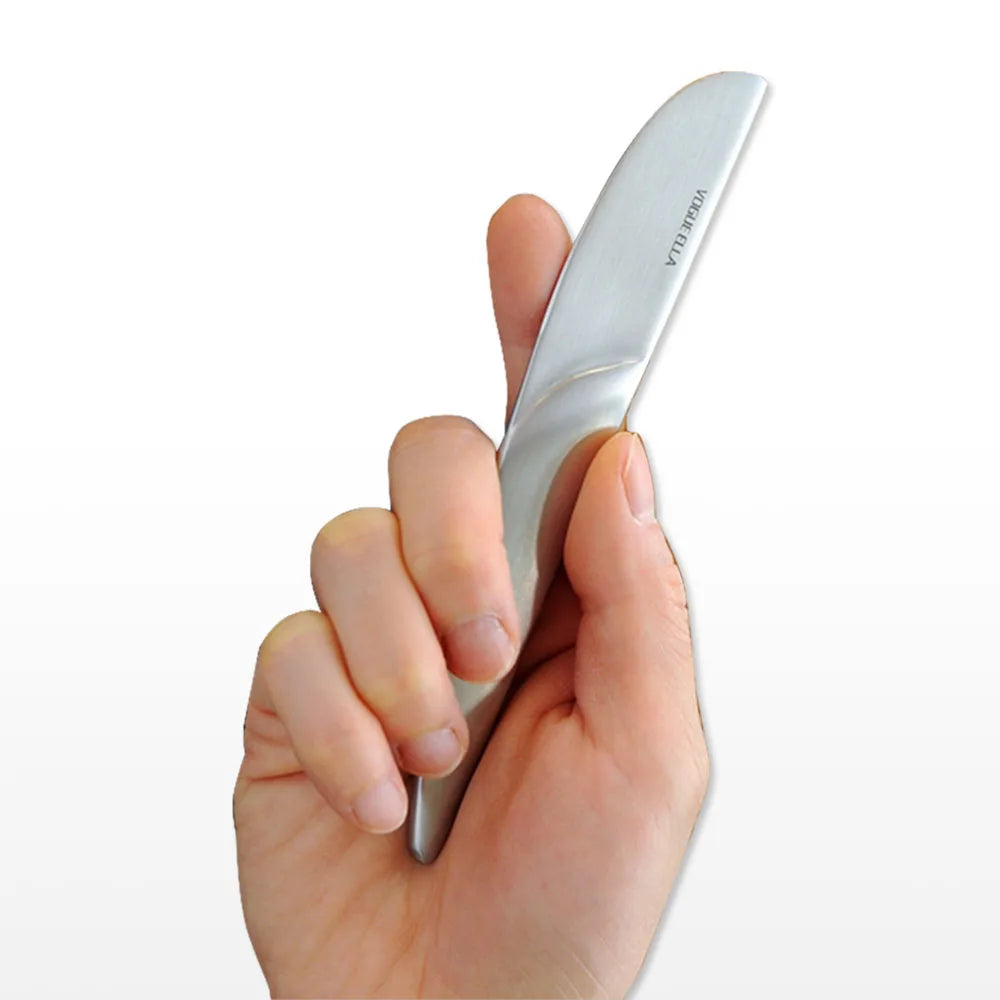 Stainless Steel Butter Knife Holes Cheese Dessert Knife Jam Knife Cutlery Toast Wipe Cream Bread Cheese Cutter Kitchen Tools